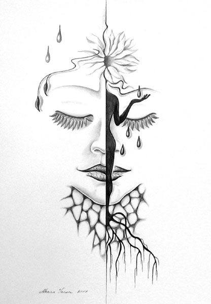 416x600 Simple Flower Designs For Pencil Drawing Journal Ideas - Simple Designs Drawing