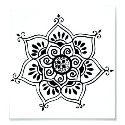 400x400 How To Draw Flower Designs On Paper - Simple Designs Drawing