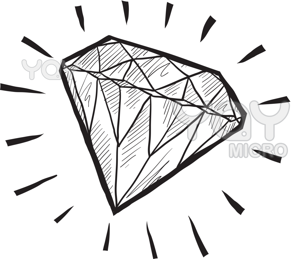 1210x1075 Diamond Drawing Simple For Free Download - Simple Diamond Drawing