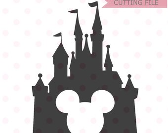 340x270 Disney Castle Etsy - Simple Disney Castle Drawing