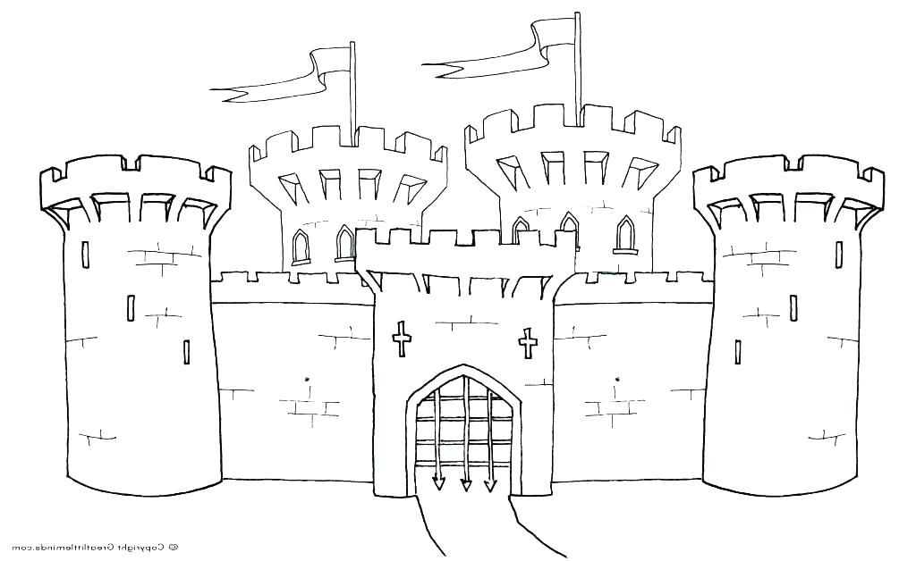 Simple Disney Castle Drawing at PaintingValley.com ...