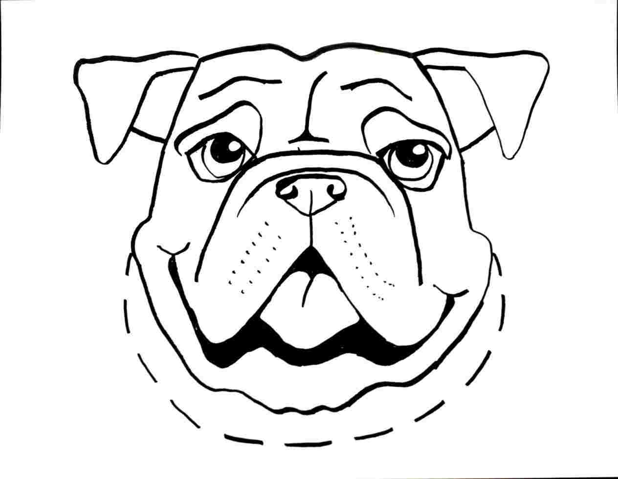 1264x979 Rhcom Simple Steps With Picturesrhwikihowcom How Easy Dog - Simple Dog Drawing For Kids