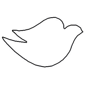 300x300 Simple Dove Drawing - Simple Dove Drawing