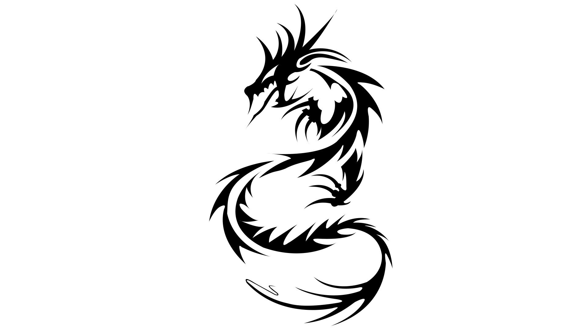 1920x1080 Simple Dragon Drawing New How To Draw A Dragon Tattoo - Simple Dragon Drawing