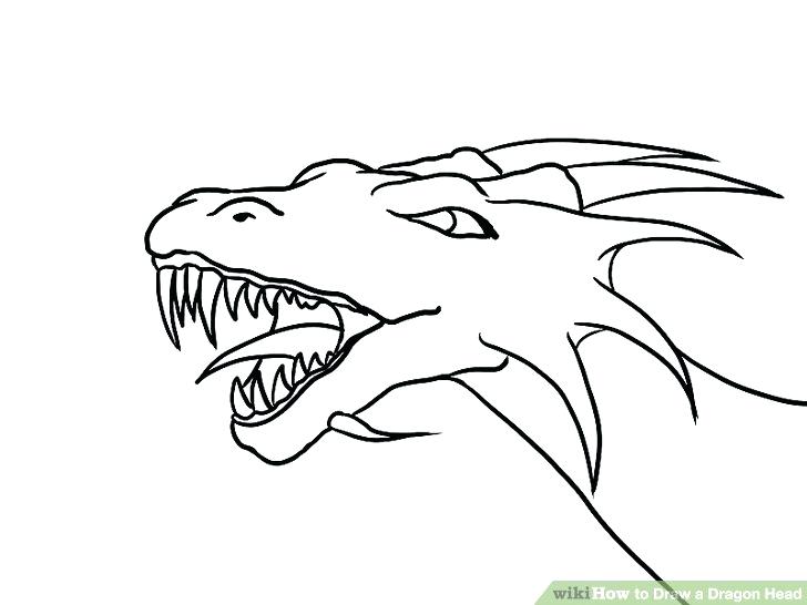 728x546 Free Simple Dragon Download Free Clip Art Free Clip Art On Simple - Simple Dragon Head Drawing
