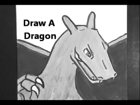 480x360 Draw A Simple Dragon Head Easy Step - Simple Dragon Head Drawing