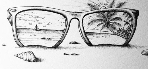 520x245 Incredible Art Drawing - Simple Drawing Drawing