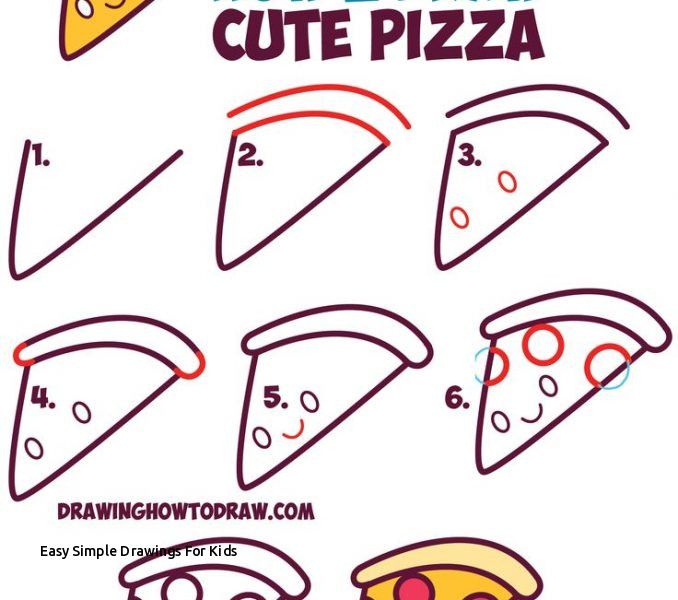 678x600 Easy Simple Drawings For Kids Easy Drawing For Toddlers - Simple Drawing For Kids