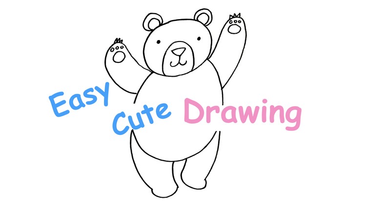 750x422 Easy Cute Drawing - Simple Drawing For Kids Using Shapes