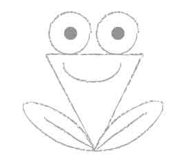 277x235 how to draw frogs for kids - Simple Drawing For Kids Using Shapes