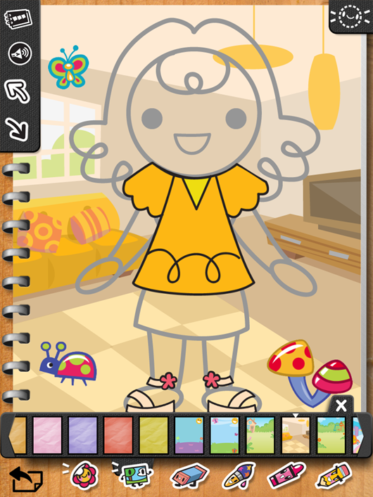 530x707 Iluv Drawing People Best Kids Apps Ipad Iphone - Simple Drawing For Small Kids