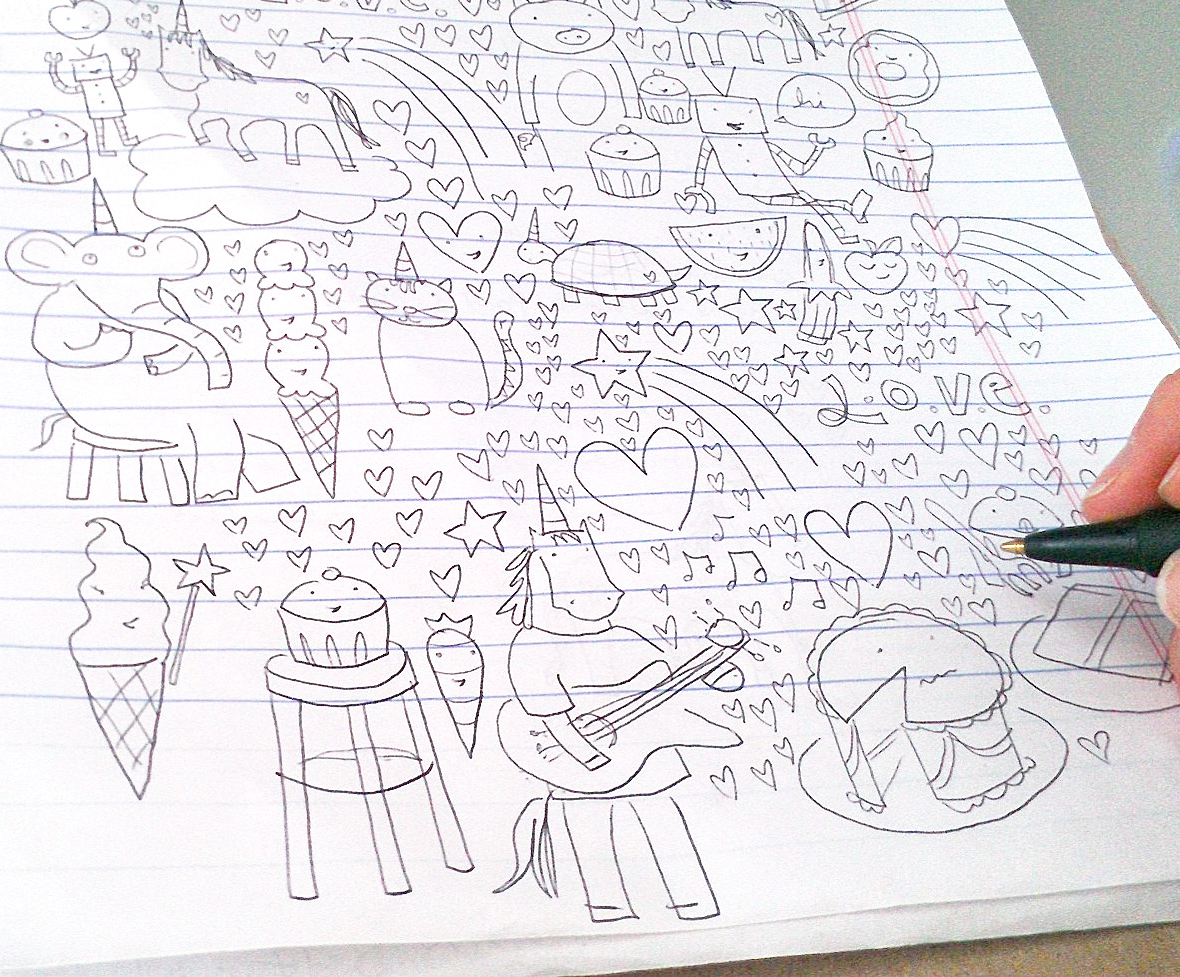 1180x977 Simple Drawing Ideas Inspiring Doodle Drawing Chainimage - Simple Drawing Ideas