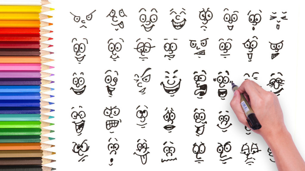 1024x576 Learn How To Draw Cartoon Faces - Simple Drawing Images