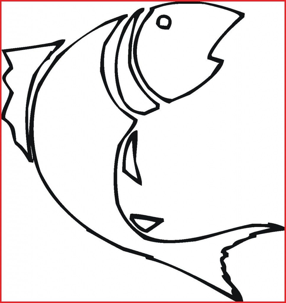 968x1024 Simple Fish Drawing Easy Draw Differ Drawings - Simple Drawings