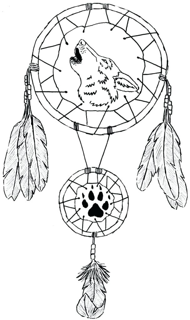 Simple Dream Catcher Drawing At Paintingvalley Com Explore