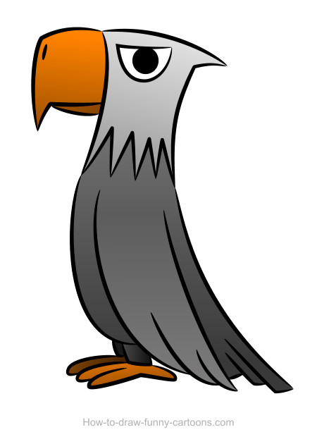 450x630 Eagle Drawing - Simple Eagle Drawing