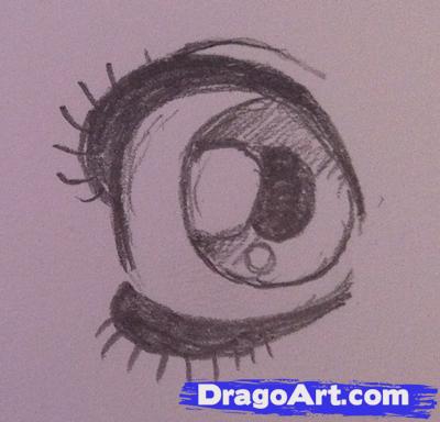 Simple Eye Drawing At Paintingvalley Com Explore Collection Of