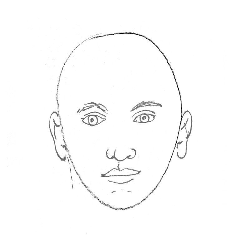 788x788 how to draw a simple face extract from let's make some great - Simple Face Drawing