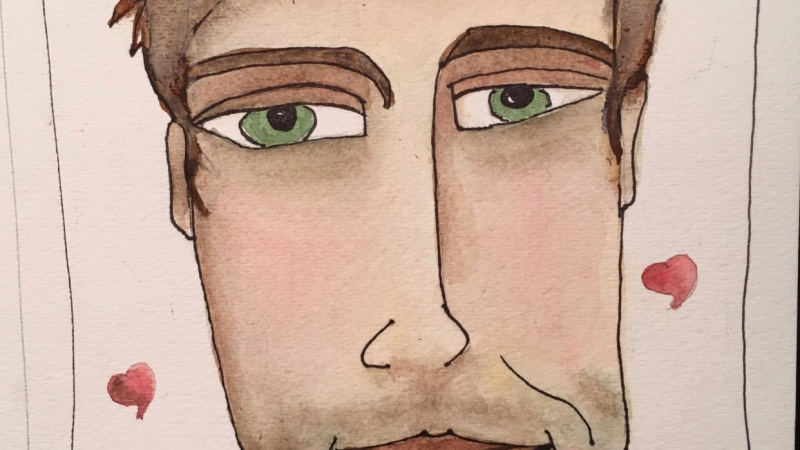 800x450 draw a simple face skillshare projects - Simple Face Drawing