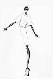 185x272 Image Result For Simple Fashion Illustrations Collier Bristow - Simple Fashion Drawings
