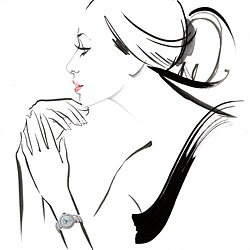 250x250 Exciting Fashion Illustrations - Simple Fashion Drawings