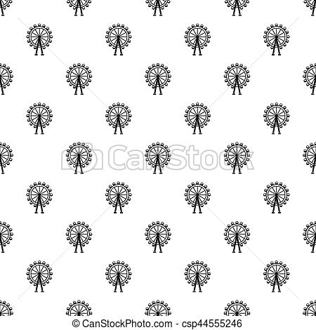 450x470 ferris wheel pattern, simple style ferris wheel pattern simple - Simple Ferris Wheel Drawing