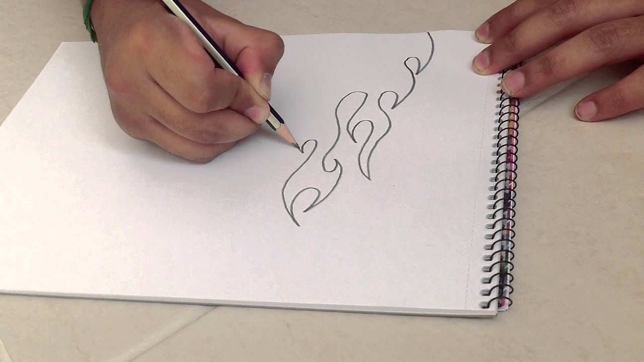 1280x720 How To Draw Simple Fire - Simple Fire Drawing