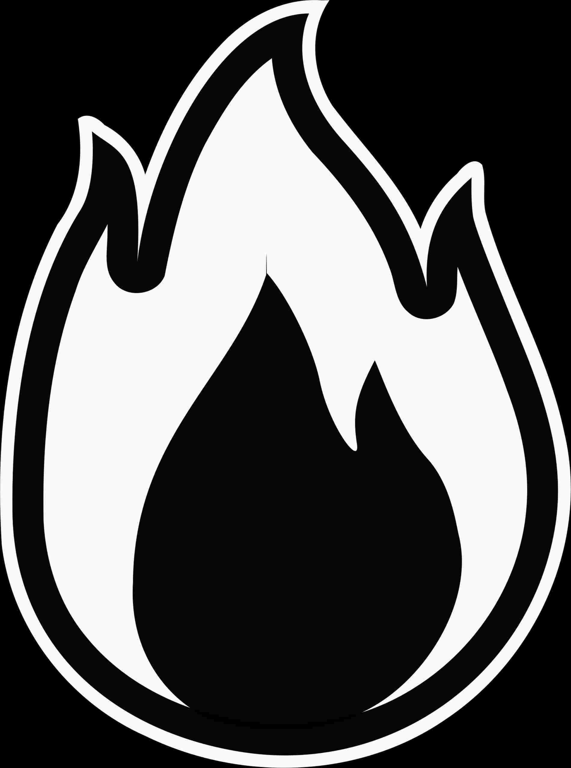 1900x2554 simple flame drawing - Simple Flame Drawing