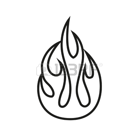 450x450 simple flame drawing - Simple Flame Drawing
