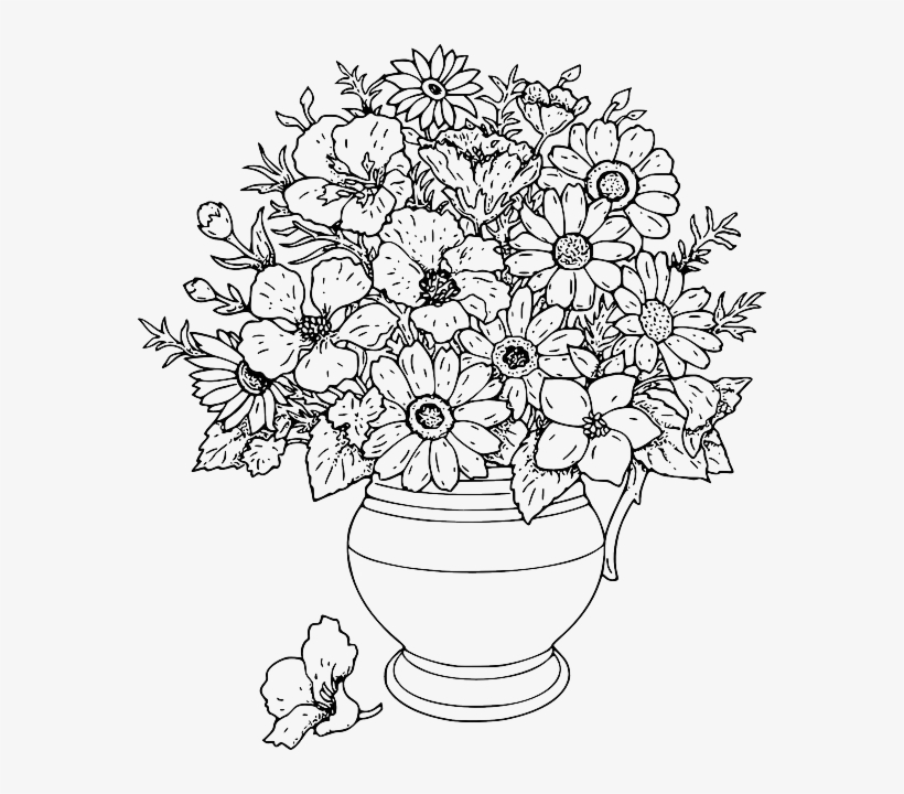 820x720 simple floral drawing at getdrawings - Simple Floral Drawing