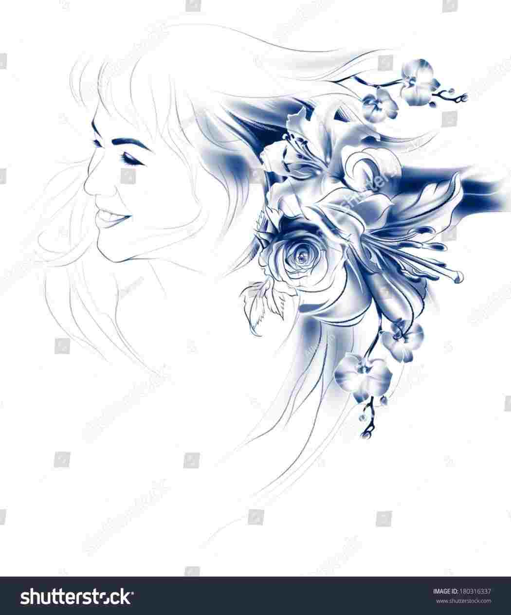 1050x1264 Simple Flower Designs For Pencil Drawing - Simple Flower Designs For Pencil Drawing