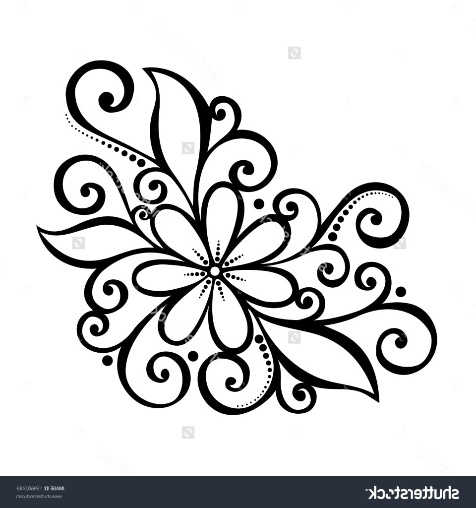 Simple Flower Drawing at PaintingValley.com | Explore collection of ...