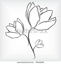 236x246 Simple Flower To Draw - Simple Flower Drawing
