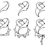 150x150 Simple Flowers To Draw Step - Simple Flower Drawing Step By Step