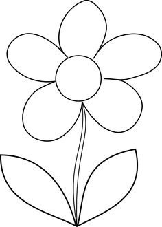 Simple Flower Pattern Drawing at PaintingValley.com | Explore