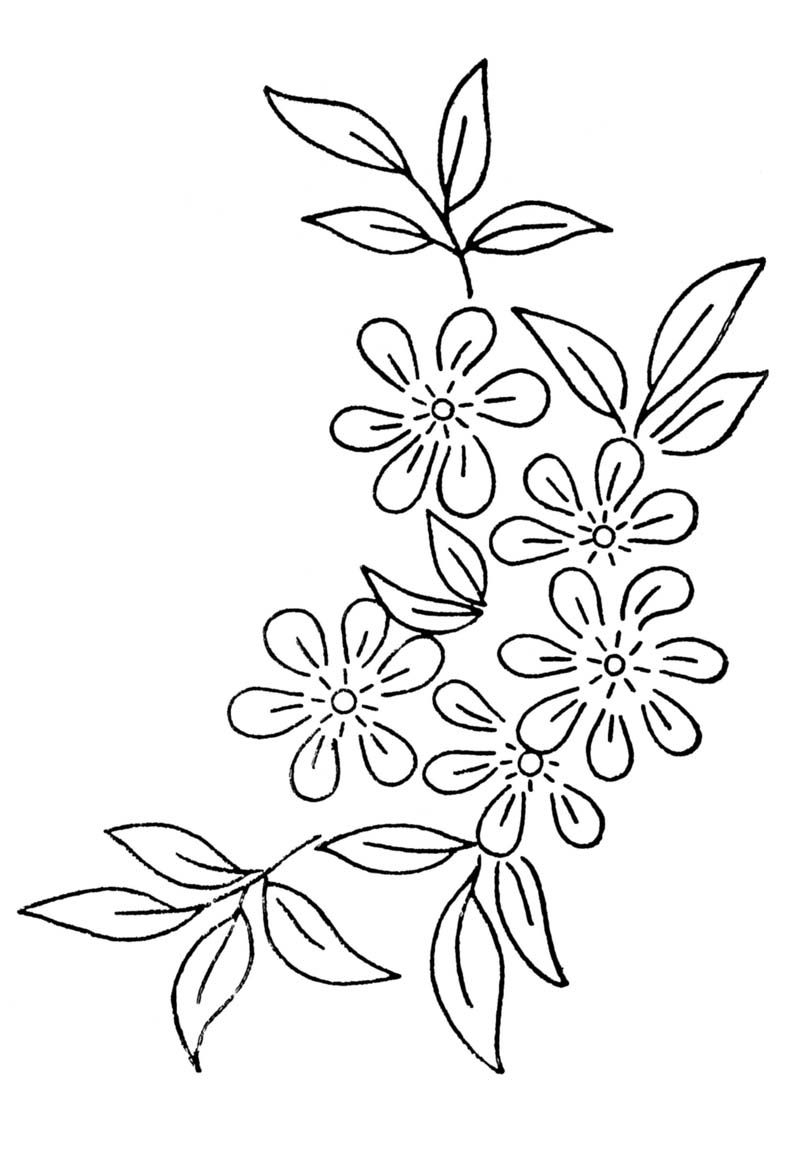 Simple Flower Pattern Drawing at PaintingValley.com | Explore