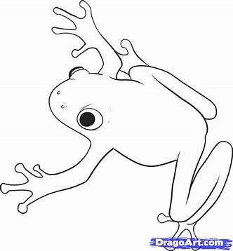 332x358 image result for simple frog drawing tattoos frog drawing - Simple Frog Drawing