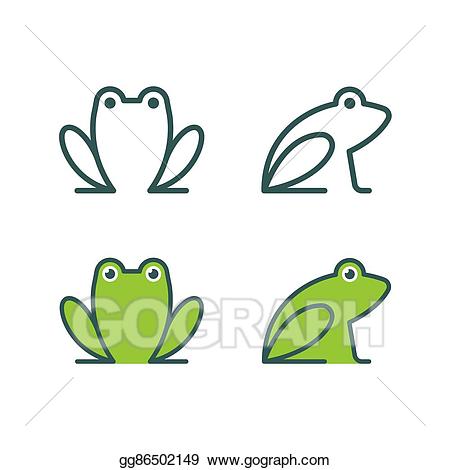 450x470 Simple Frog Drawing - Simple Frog Drawing