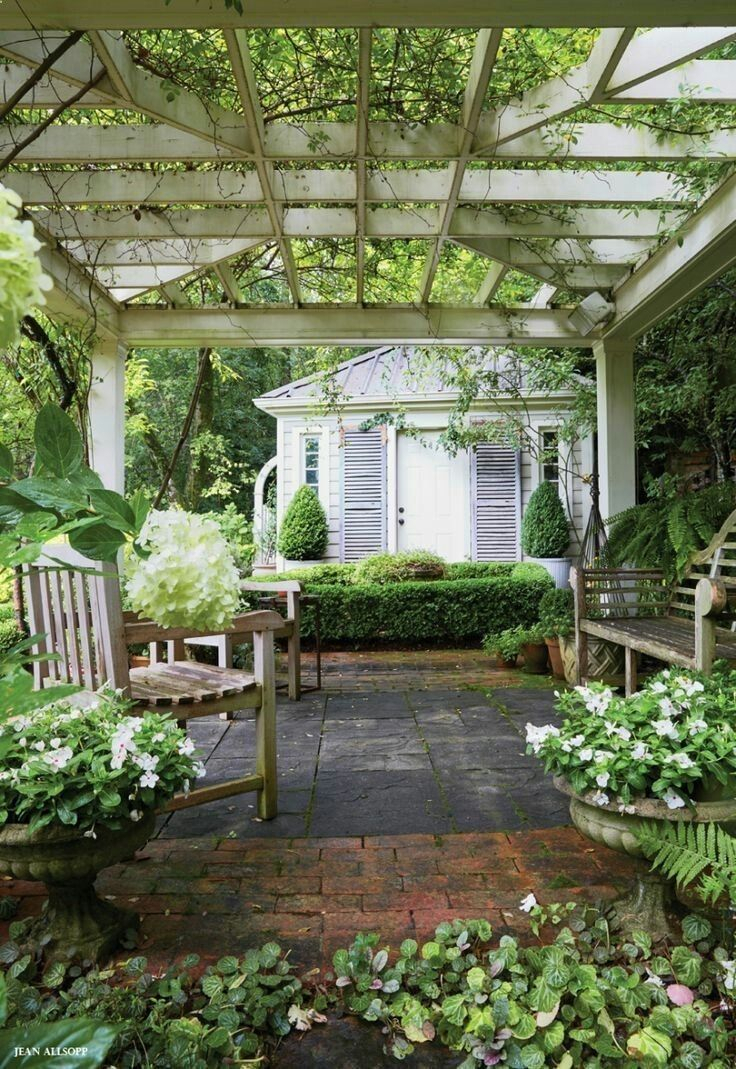 Simple Garden Drawing