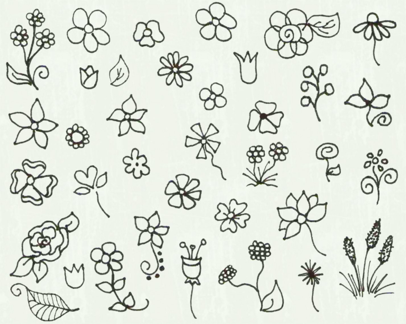 1384x1105 Simple Garden Drawings - Simple Garden Drawing