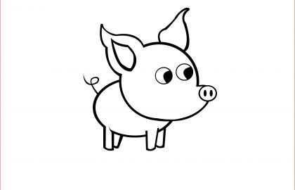 420x270 Ghost Coloring Pages Inspirational Kids Simple Drawing Best - Simple Ghost Drawing