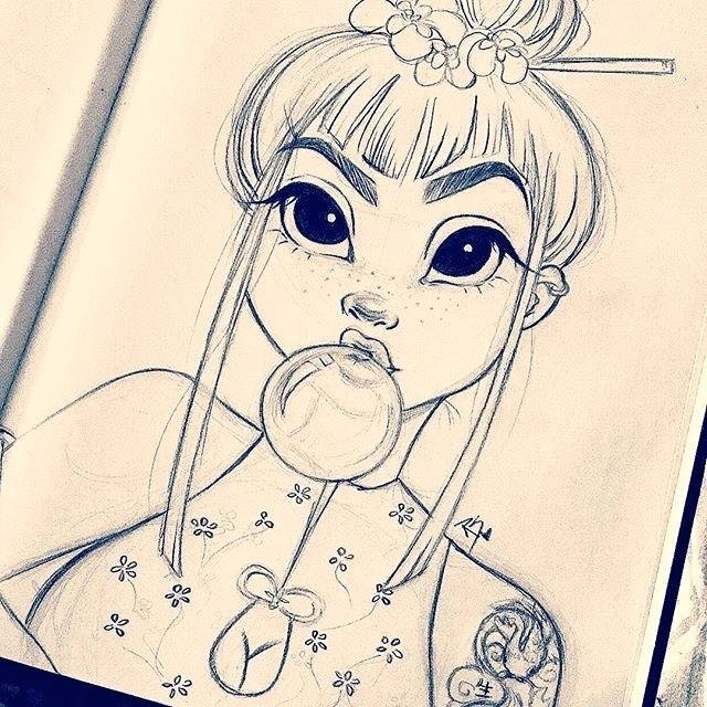 640x640 Simple Girl Drawing This Is A Great Sketch Simple Girl Drawing - Simple Girl Drawing