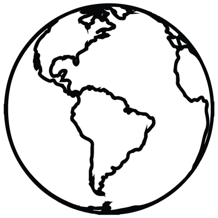 450x450 globe easy fun pics images - Simple Globe Drawing