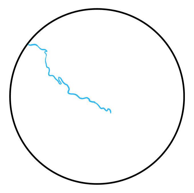 680x678 How To Draw The Earth - Simple Globe Drawing