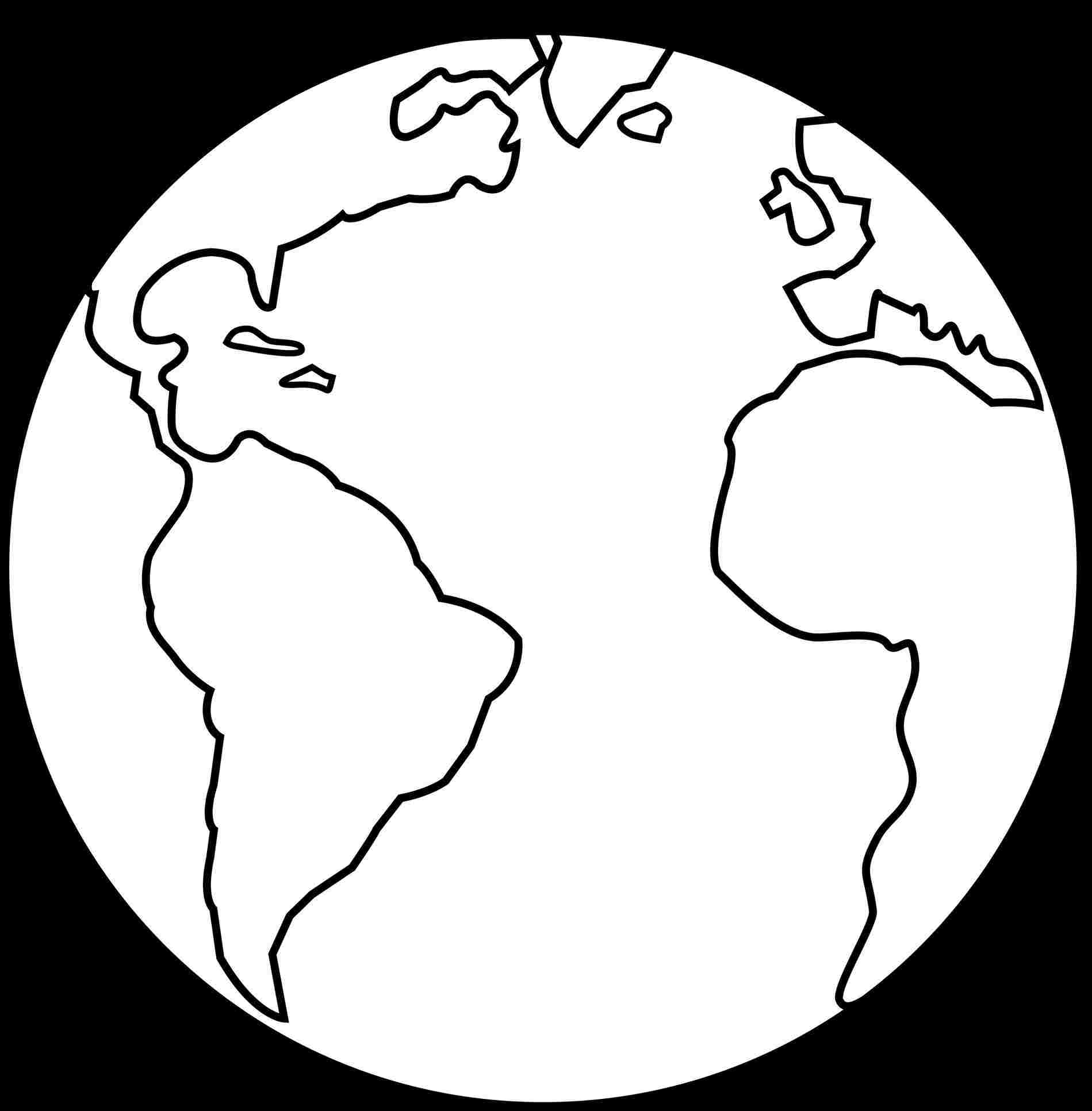1899x1933 simple globe drawing simple globe drawing at getdrawingscom free - Simple Globe Drawing