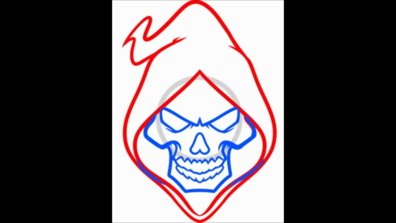 1280x720 How To Draw A Grim Reaper - Simple Grim Reaper Drawings