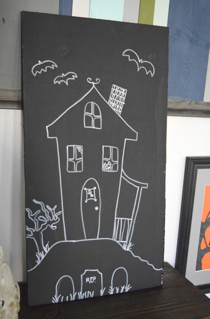 422x640 diy haunted house drawing copy our house now a home - Simple Haunted House Drawing