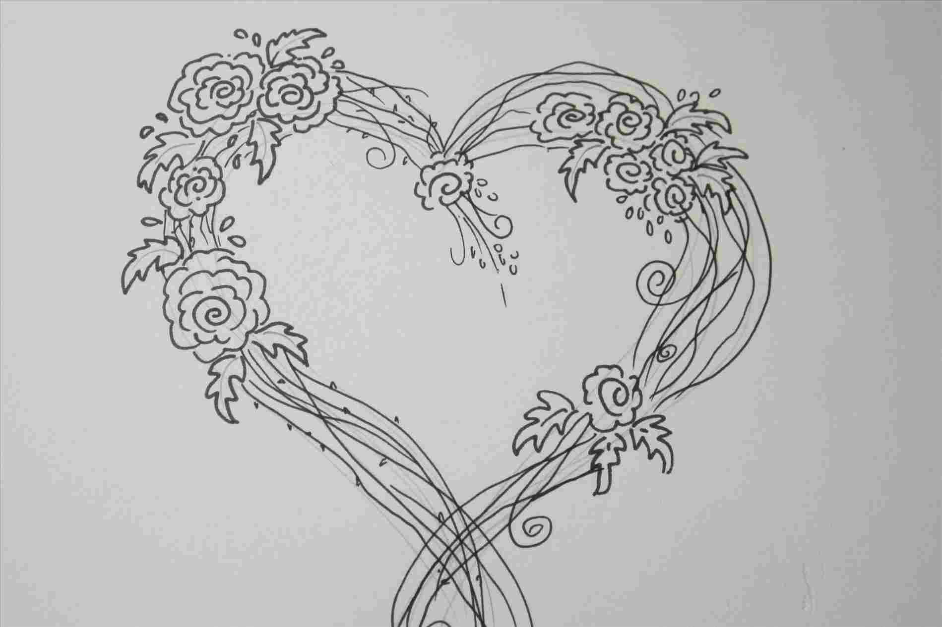 1899x1265 Easy Simple Heart Drawing - Simple Heart Drawing