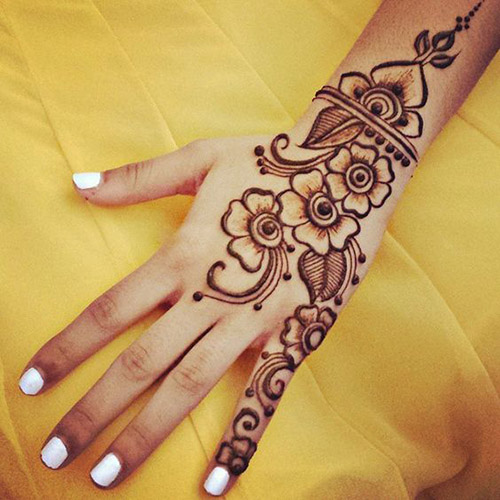 Simple Henna Drawings At Paintingvalley Com Explore Collection