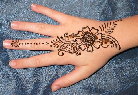 484x333 latest henna designs images download - Simple Henna Drawings